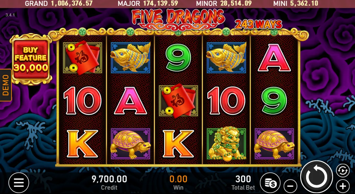 5 Dragons Slot